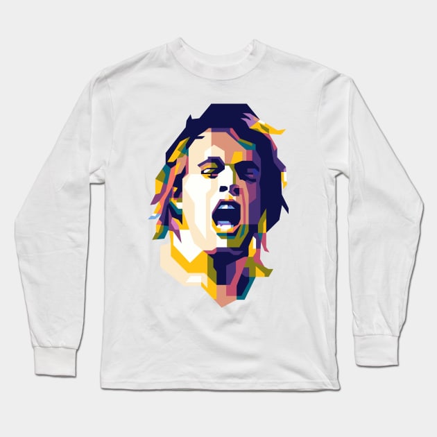 Angus Young Long Sleeve T-Shirt by ESENTIAL-AF